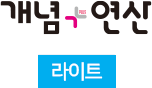 개념 + 연산 라이트